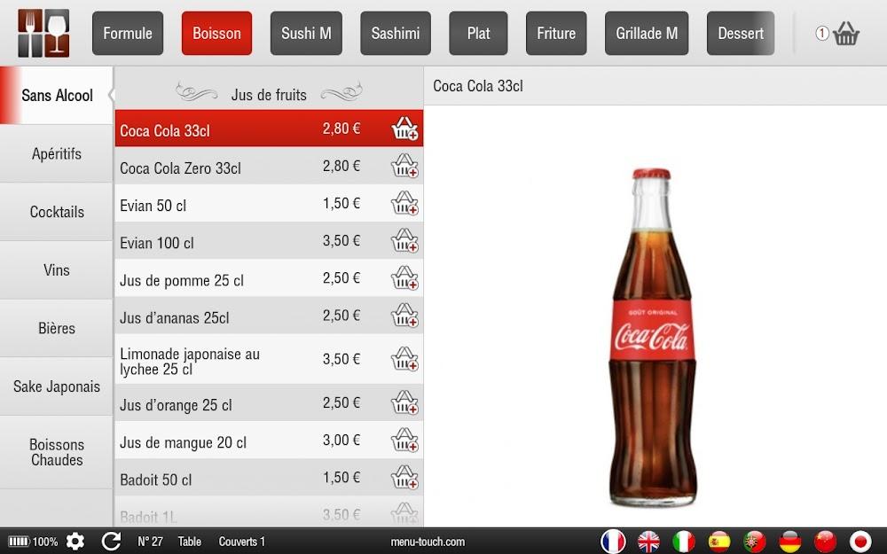 OSAKA - Menu Image 1